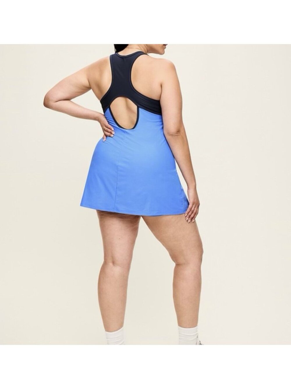 Old Navy Active Women’s 2X Powersoft Keyhole Athletic Dress NWT Blue - Picture 2 of 9